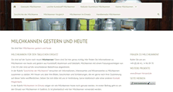 Desktop Screenshot of milchkannen24.de